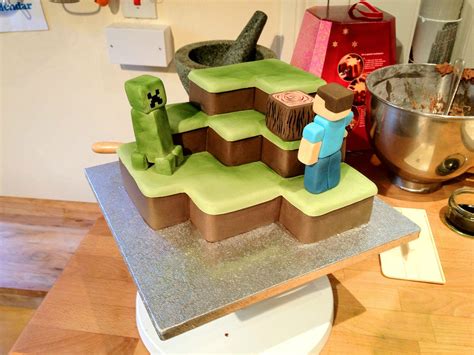 Building The Minecraft Cake