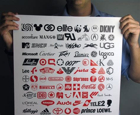 We Love Logo Poster