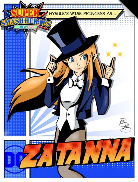 Super Smash Heroes Zelda X Zatanna By Xeternalflamebryx On Deviantart