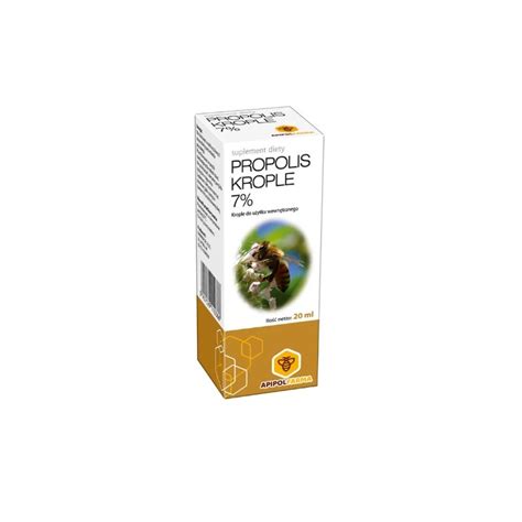 Propolis Krople 7 20ml ApipolFafrma Farmina