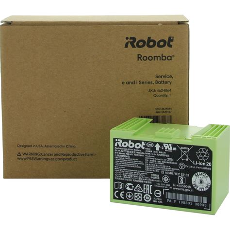 Batterie Lithium Ion Irobot Roomba S Rie I Et E