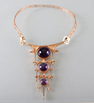 Designcollier Mit Amethysten Kunst Antiquit Ten Und Schmuck