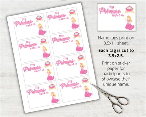 Princess Name Game Printable What S Your Princess Name Game Name Generator Game With Name Tags