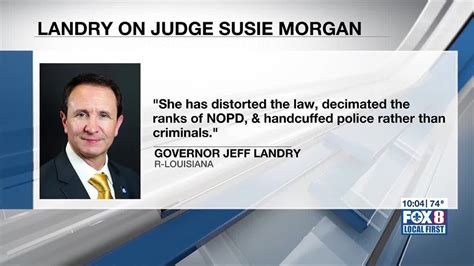 Gov Jeff Landry Suggests Impeachment Of Federal Judge Overseeing Nopd