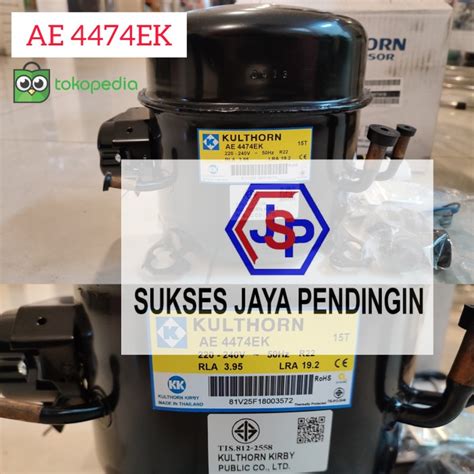 Jual Compressor Kulthorn AE4474EK Kompresor Kulthorn AE4474EK