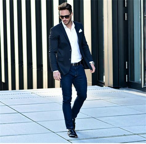 Fashion Glamour Style Luxury Herren Outfit Anzug Outfit