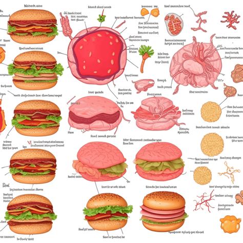 Burger Anatomy Rweirddalle