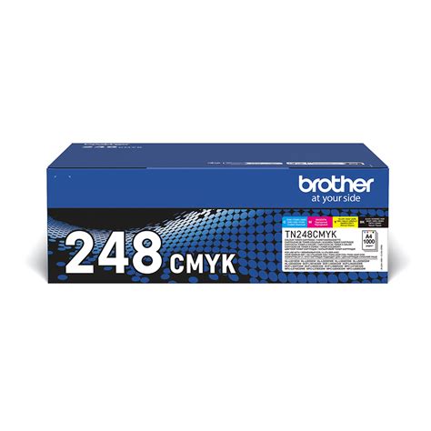 Brother Tn 248val Toner Cartridge 4 Pcs Original Black Cyan Magenta