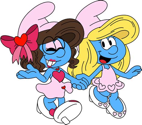 [at] Smurfy Valentines Outfits By Luna Lazuli On Deviantart