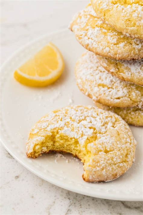 Easy Lemon Cake Mix Cookies Days Of Baking And More