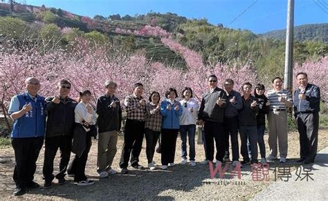 張麗善率主管勘查草嶺石壁 邀民眾連假來雲林賞櫻賞花燈