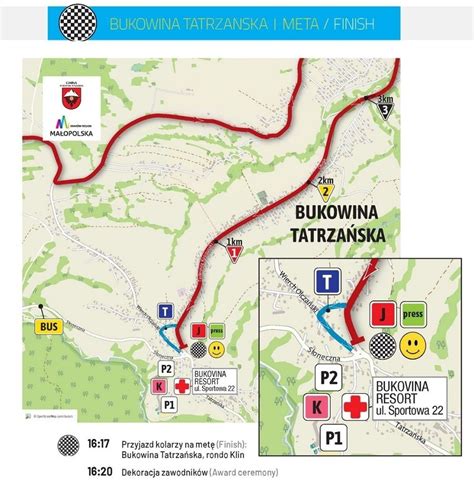 Tour de Pologne 2019 Etap 7 Bukovina Resort Bukowina Tatrzańska