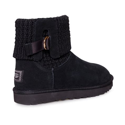 Ugg Classic Solene Mini Black Boots Women S Mycozyboots