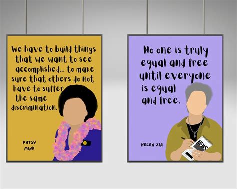 Rainbow Asian Leaders In History Set Of Printable Posters Etsy