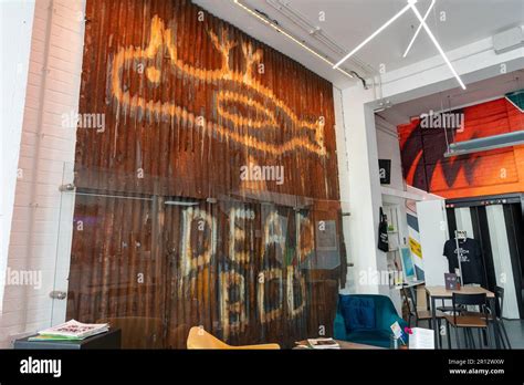 The Locally Famous Dead Bod Rusty Sign Salvaged And On Display In