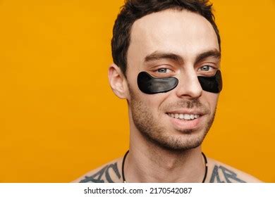Close Shirtless Mid Aged Brunette Man Stock Photo 2170542083 Shutterstock