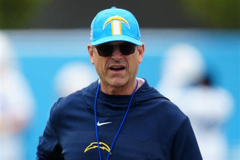 Los Angeles Chargers Jim Harbaugh Denies Involvement In Michigan