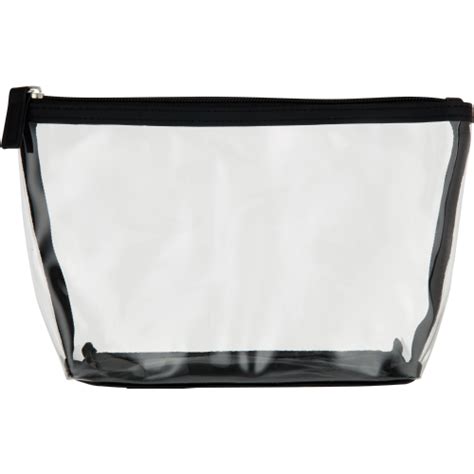 Clicks Pvc Cosmetic Bag With Black Trim Clicks