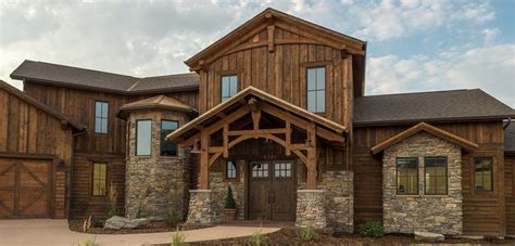 Ranchwood™ Rustic Wood Siding And Timbers Montana Timber Products