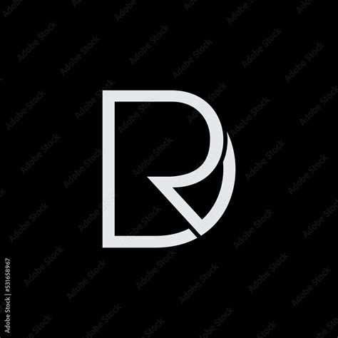 Dr Logo Icon Design Template Sign Creative And Minimalist Logo Design