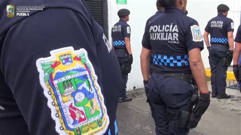 Entrega De EstÍmulos Y Uniformes PolicÍa Auxiliar Puebla Youtube