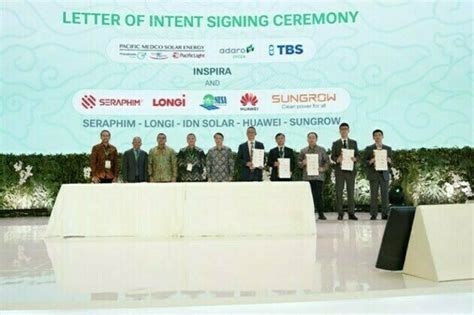 longi signs loi  foster sustainable development  indonesia lt news