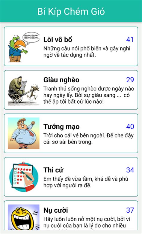 Bí Kíp Chém Gió Hài Vui Lạ APK para Android Descargar