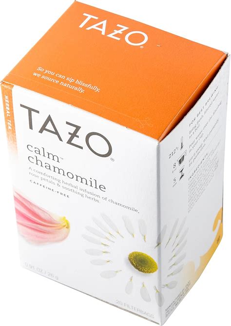 Tazo Tea Calm Chamomile 20 Bg Pk 6 Grocery And Gourmet Food