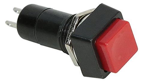 spst square push button switch amazoncom industrial scientific