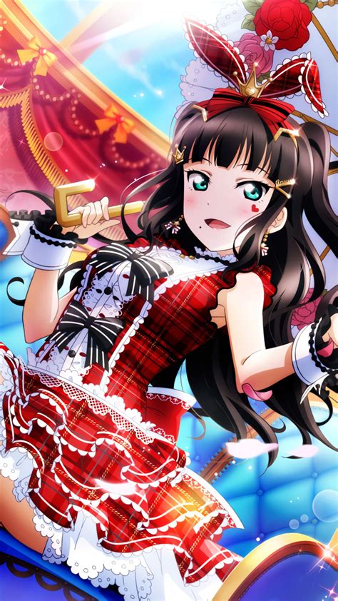 ラブライブ！サンシャイン Iphone壁紙・androidスマホ壁紙画像 645 スクスタ 黒澤ダイヤ アニメ壁紙ネット Pc