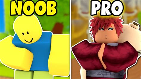 Going From Noob To Pro In Roblox Anime Battlegrounds X Youtube