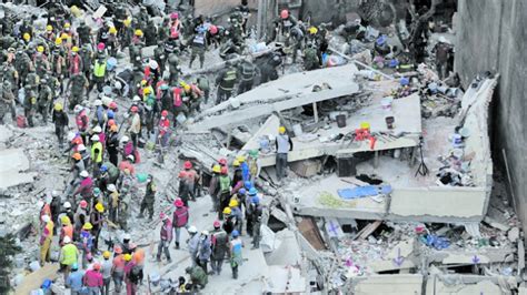 Cifra De Muertos Por Terremoto Sube A Personas Elpinguino