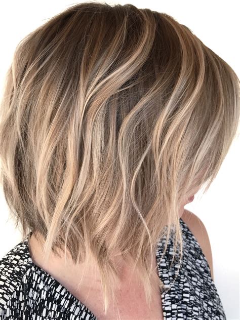 Blonde Balayage Natural Blonde Highlights Short Hair Balayage