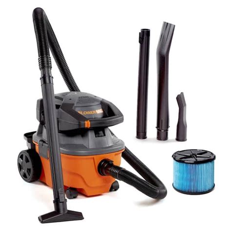 Ridgid 4 Gallon 6 0 Peak Hp Shop Vac Wet Dry Vacuum With Detachable Blower Fine Dust Filter