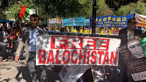 ‘free Balochistan Read Protest Banners Outside Un While Pak Pm Imran