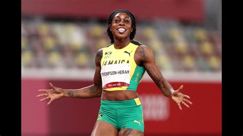 Redefining Speed Elaine Thompson Herah Blazes To Victory In