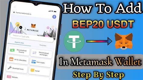 How To Add Usdt To Metamask Wallet How To Add Usdt BEP20 Metamask