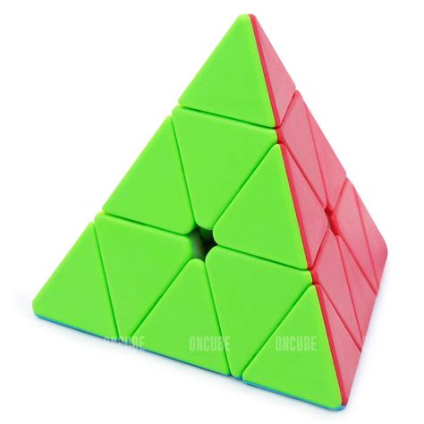 Cubo Mágico Pyraminx Qiyi QiMing Stickerless Oncube os melhores