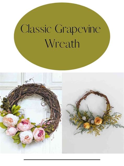 27 Grapevine Wreath Ideas To Buy And Diy Pink Pop Design