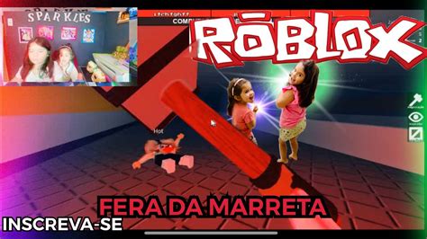 Roblox As Sparkles Se Assustam A Fera Da Marreta Flee The