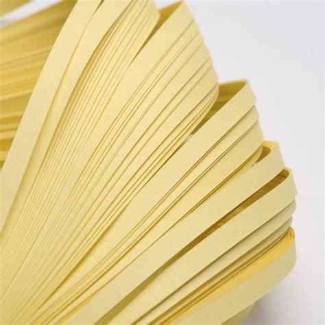 Paquete Color Amarillo De Papel Para Filigrana