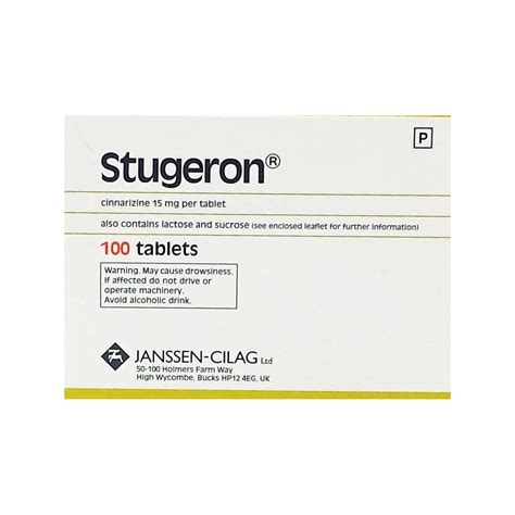 Buy Stugeron Travel Tablets Online - Better Chemist