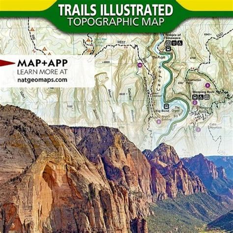 Stream [epub] Zion National Park Map National Geographic Trails