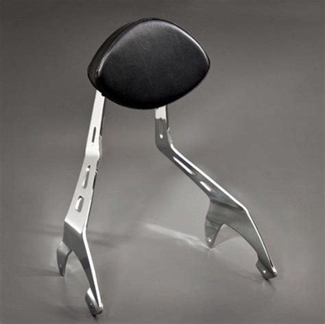 Yamaha Oem Raider Fixed Mount Chrome Passenger Backrest Midnight Short Oem 5c7 F84a0 R0 00