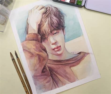 Pin By Nastja On Arty Kona Male Sketch Sketches Bts Fanart