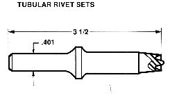 Solid Semitubular Rivet Tools Rivets In Stock