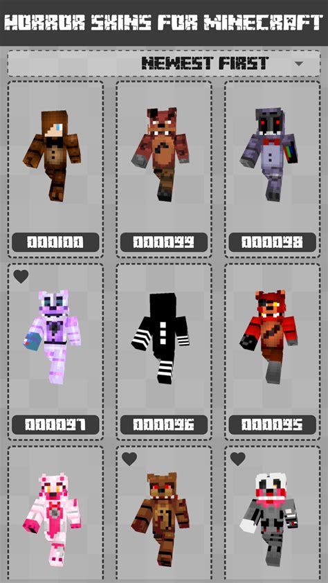 Horror Skins For Minecraft Peamazondeappstore For Android