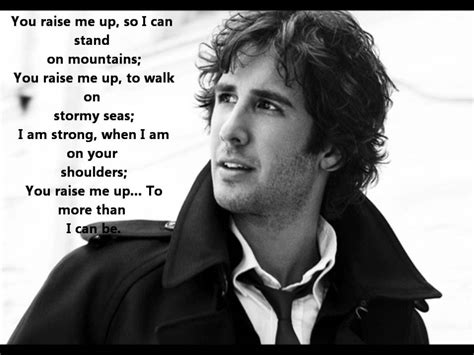 Josh Groban You Raise Me Up Lyrics Hd Youtube