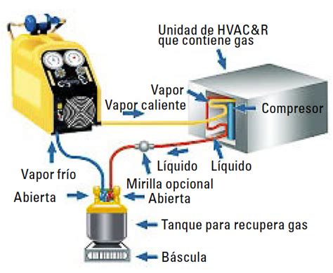 Así Es La Correcta Disposición De Los Gases Refrigerantes Revista