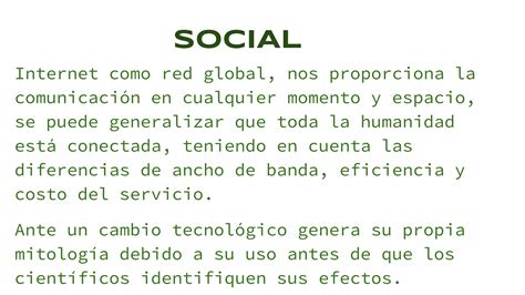 El Impacto De Internet En Lo Social Y Cultural PPT